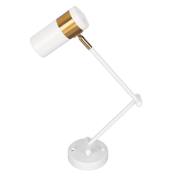 Indoor Light Fixtures Wall Sconces, 180 Degree Rotatable Wall Lamp for Bedroom White