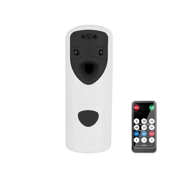 Indoor Light Timer Aromatherapy Diffuser with Automatic Timing Wall-mounted Compact Purifier for Hotel Bathroom Use 3.43 in x 3.35 in x 8.35 in