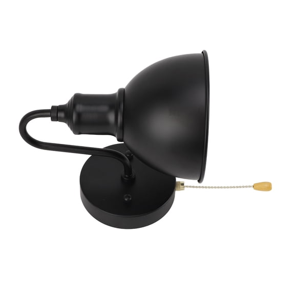 Indoor Light Vintage Wall Lamp, Industrial Wall Lamp Black for Home