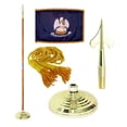 thumbnail image 1 of Indoor Louisiana State Flag Kit - 7ft Pole - Army Spear, 1 of 3