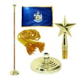thumbnail image 1 of Indoor Maine State Flag Kit - 7ft Pole - Texas Star, 1 of 1