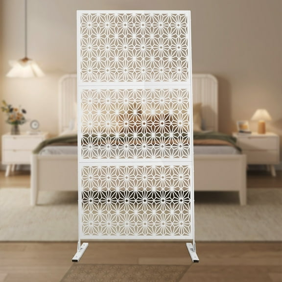 Indoor Metal Privacy Screen Privacy Screen Fence Panel For Patio Balcony Durable
