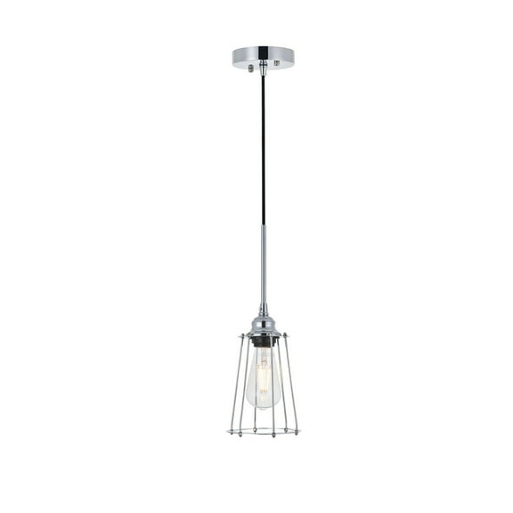 Indoor Modern Home Decorative Bright Ceiling Auspice 1 Light Chrome Pendant