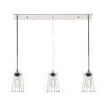 thumbnail image 1 of Indoor Modern Home Decorative Bright Ceiling Auspice 3 Light Chrome Pendant, 1 of 7