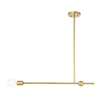 Indoor Modern Home Decorative Bright Ceiling Brees 1 Light Brass Pendant