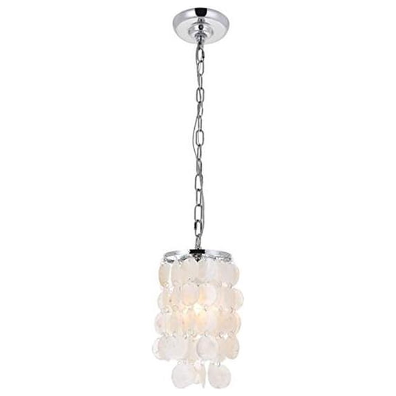 Indoor Modern Home Decorative Bright Ceiling Selene 1 Light Chrome Pendant