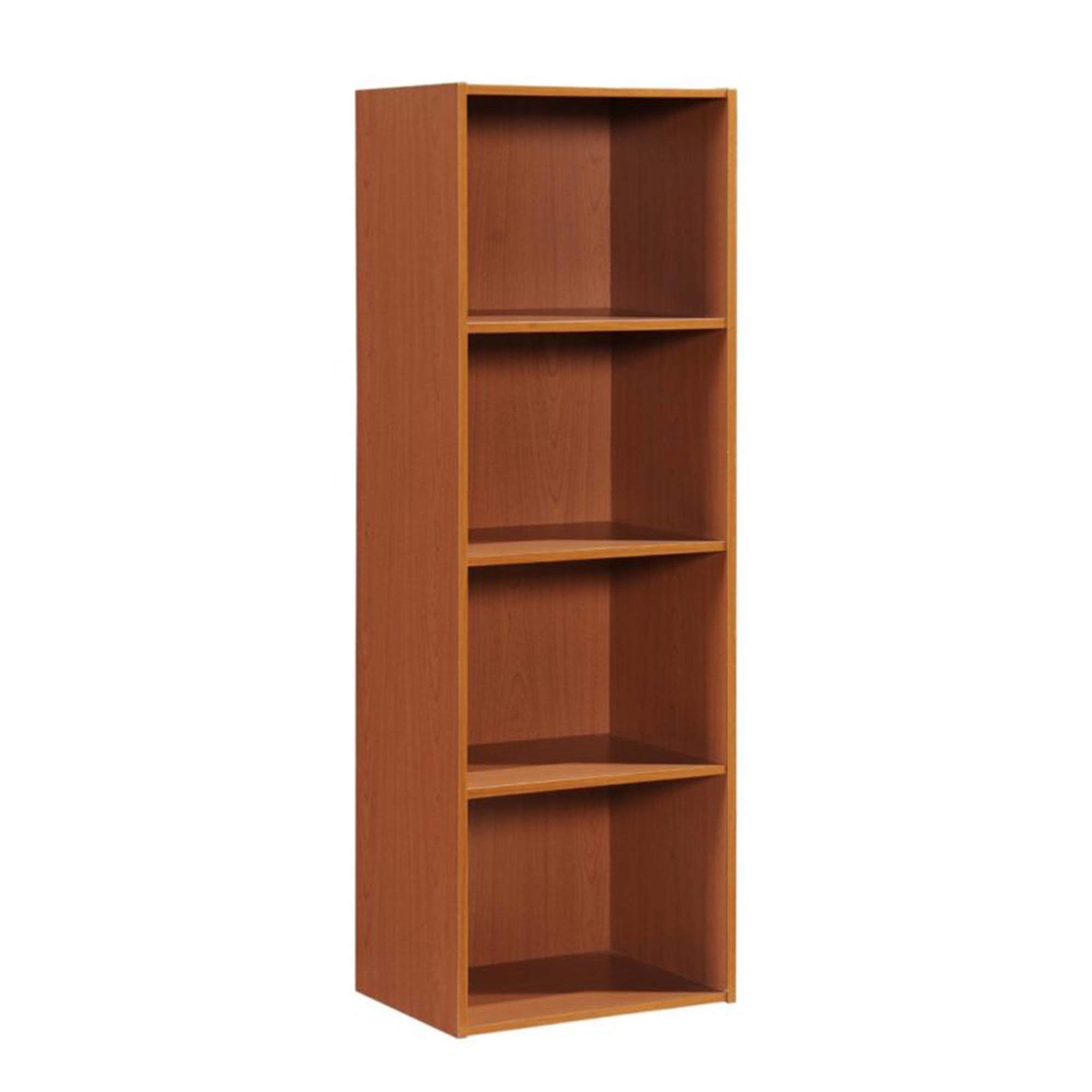 Cherry 4-Shelf Wooden Kids' Bookcase