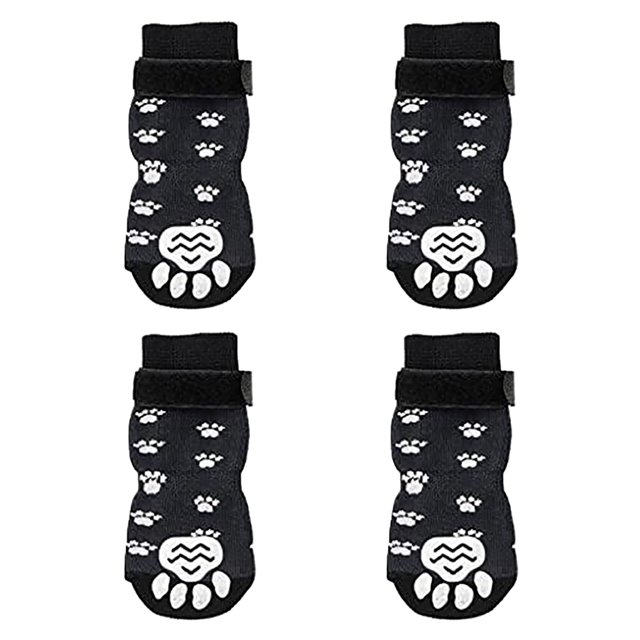 Indoor Non Slip Socks For Dogs Soft Adjustable Protection Or Indoor Use