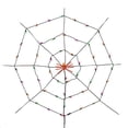 thumbnail image 1 of Indoor/Outdoor 50-Count LED Spider Web Lights, Multicolor, 5', Halloween by Way To Celebrate, 1 of 8