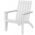 thumbnail image 1 of Indoor/Outdoor Acacia Wood Adirondack Lounge Armchair - White, 1 of 3