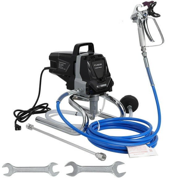 Indoor Outdoor Airless Paint Sprayer with Extension Rod, Nozzle and Spray-Gun