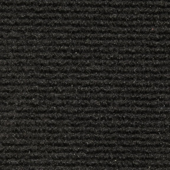 Indoor/Outdoor Carpet with Rubber Marine Backing - Black 6' x 15' - Several Sizes Available - Carpet Flooring for Patio, Porch, Deck, Boat, Basement or Garage