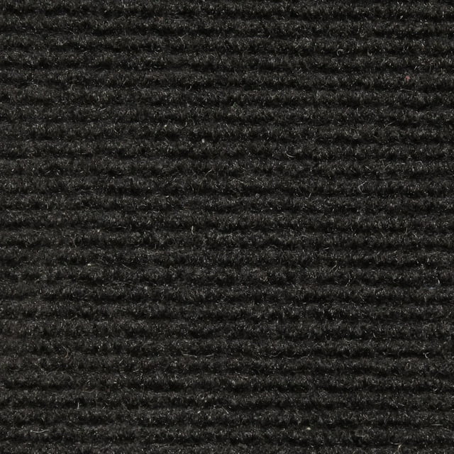 Indoor/Outdoor Carpet with Rubber Marine Backing Black 6' x 15' Several Sizes Available