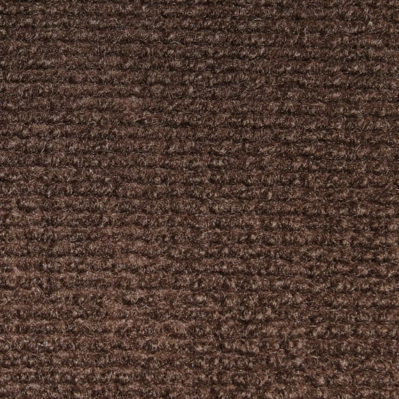 Indoor/Outdoor Carpet with Rubber Marine Backing - Dark Brown 6' x 40' - Several Sizes Available - Carpet Flooring for Patio, Porch, Deck, Boat, Basement or Garage