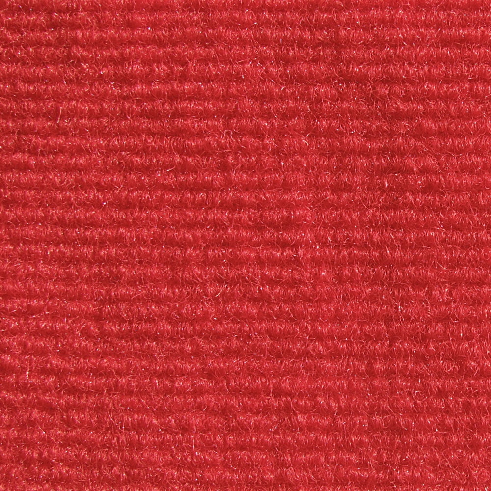 Indoor/Outdoor Carpet with Rubber Marine Backing Red 6' x 10