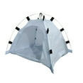 thumbnail image 1 of Indoor/Outdoor Cat Sleeping Tent, Premium Nylon Cat Dog Sleeping Beds, 15.7 x 15.7 x 11.8 in, 1 of 9
