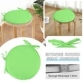 thumbnail image 1 of Indoor/Outdoor Chair Cushions with Ties for Dining Chairs, Lounge Chair Cushions Waterproof O-Shaped Chair Pads, Foam Seat Cushions for Patio Kitchen Garden, 1 of 5