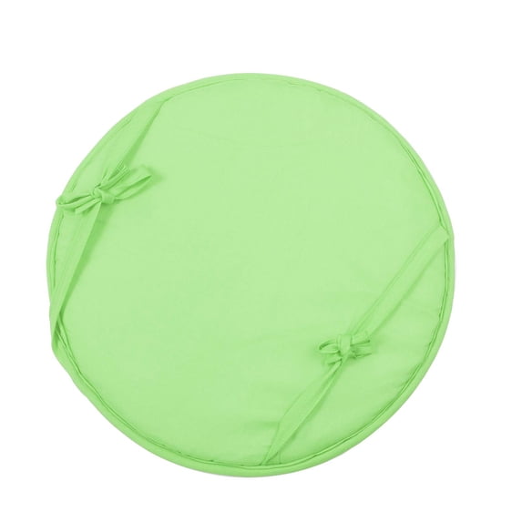 Indoor/Outdoor Chair Pads Round Seat Cushions Garden Patio Home Cushions Set of 2 with Ties, Diameter 7” For Outdoor Bistros Stool Patio Dining Room