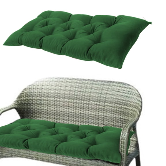 Indoor Outdoor Cushion Cushion, Chair Replacement Pads, Waterproof Lounger Seat Cushions, Outdoor Loveseat Bench Seat Pads Tufted Bench Cushion