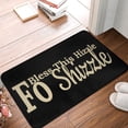 thumbnail image 1 of Indoor Outdoor Doormat Bless This Hizzle Fo Shizzle Funny Doormat Decor Non Slip Floor Mat Entrance Rubber Rugs for Front Porch Welcome Mats/Kitchen/Bedroom/Home Decor Easy to Clean 24x16 in, 1 of 7