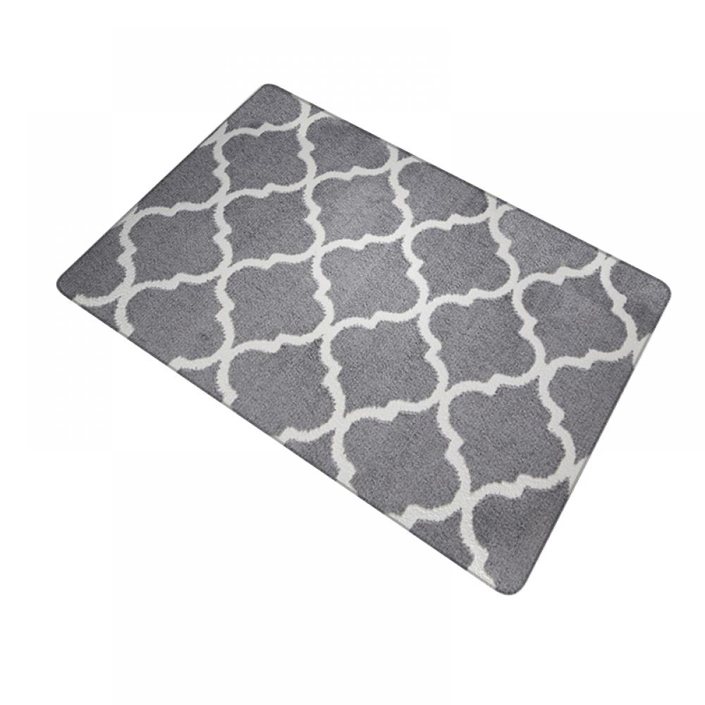 Indoor Outdoor Doormat Geometric Throw Rugs Machine Washable Farmhouse