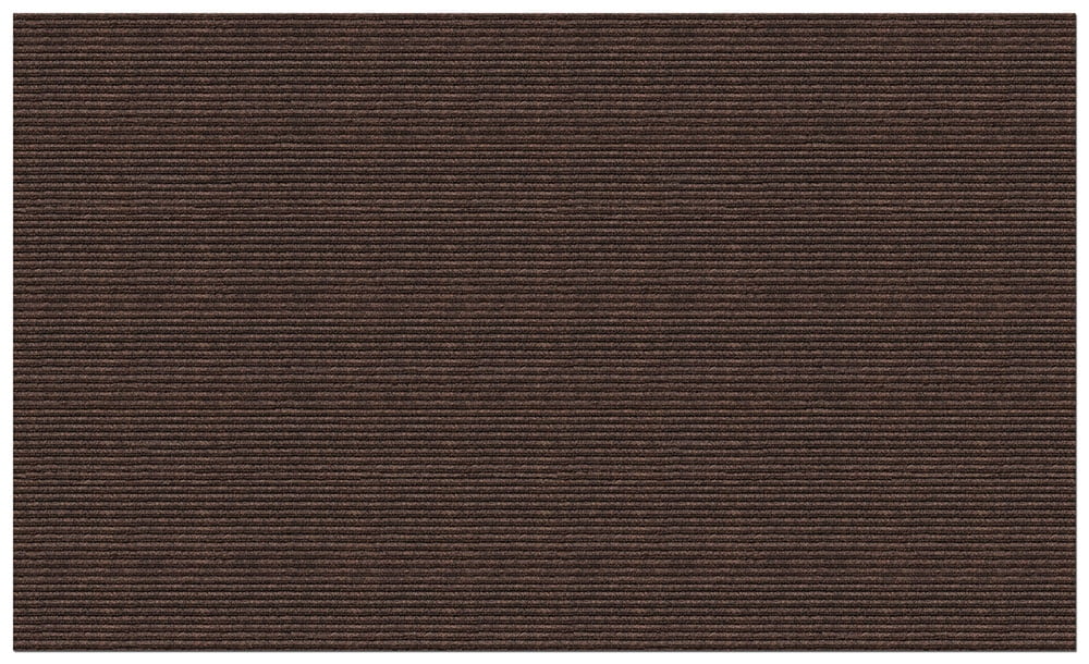 Indoor/Outdoor Double-Ribbed Carpet with Skid-Resistant Rubber Backing ...