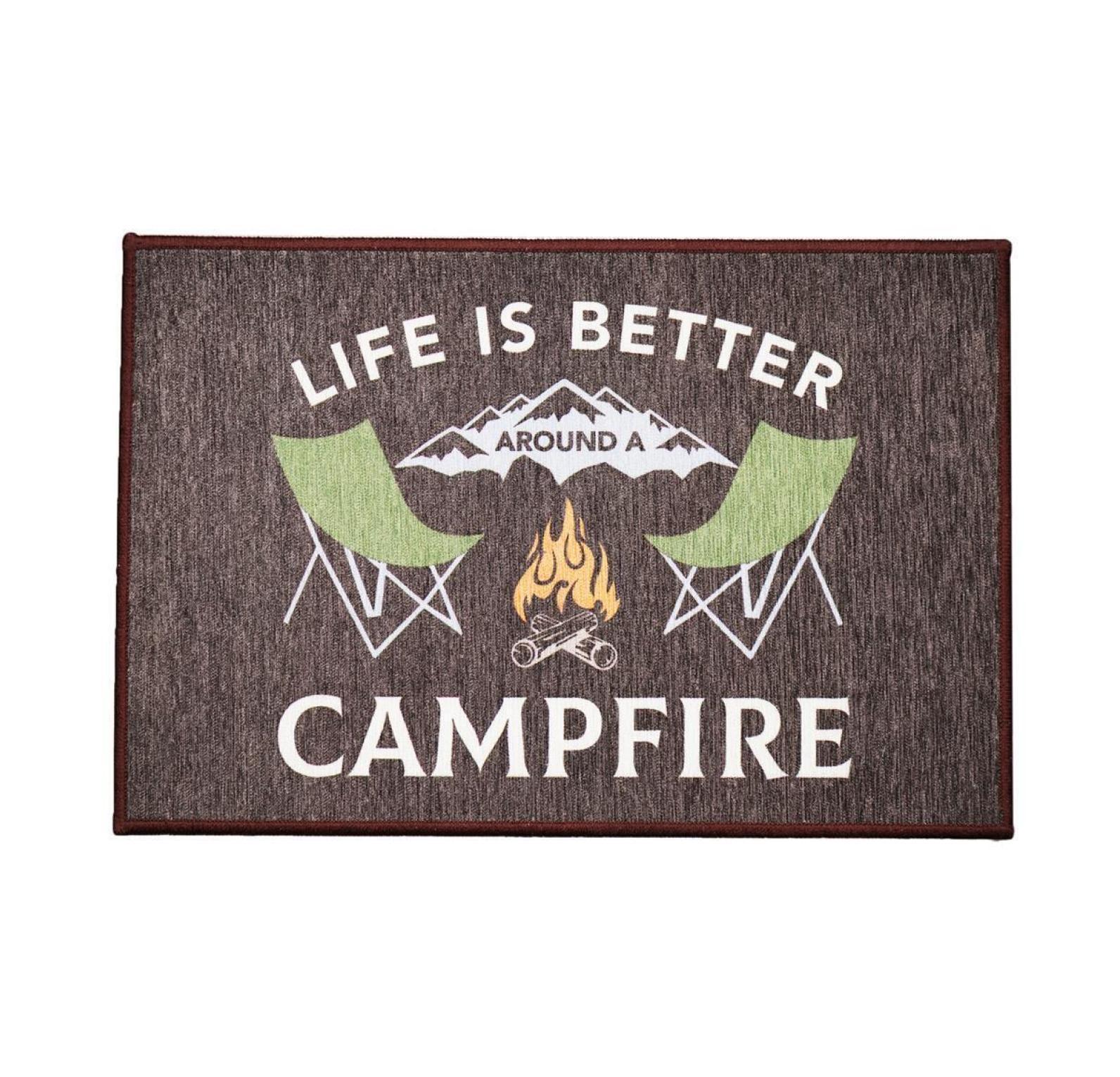 Indoor / Outdoor Entry Rug Door Mat Washable for RV Trailer Camper