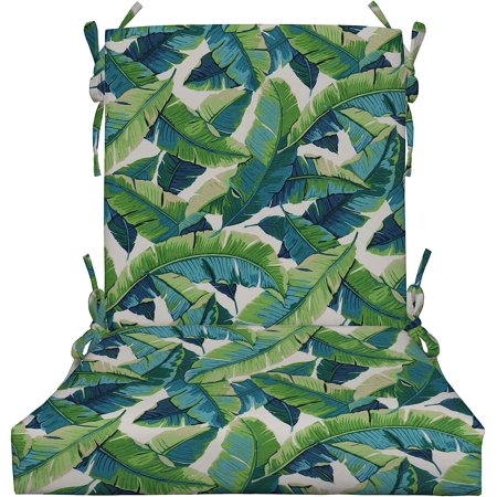 Indoor Outdoor Foam Back Chair Cushion, Choose Color (Balmoral Opal)