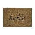 thumbnail image 1 of Indoor Outdoor Grass Doormat 15.75x23.62in - PVC Scraper Mat for Entryway Mud & Dust Removal, Heavy Duty Dirt Catcher Floor Mat, 1 of 6