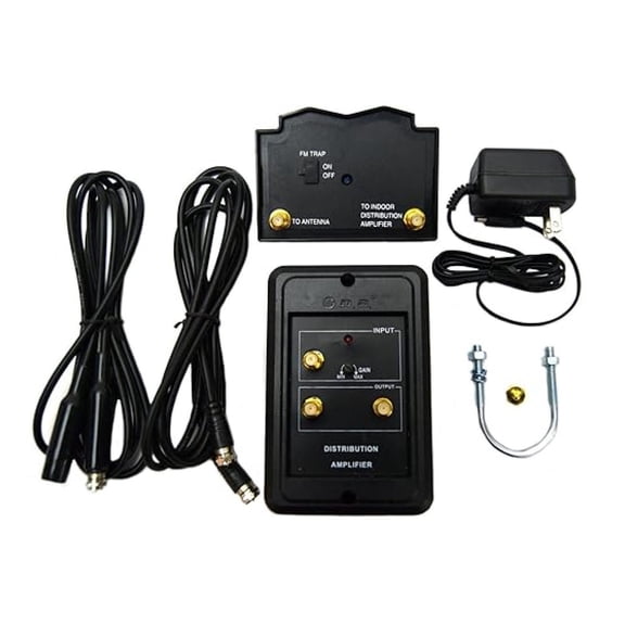 Indoor Outdoor High Amplifier HDTV VHF UHF FM Channel