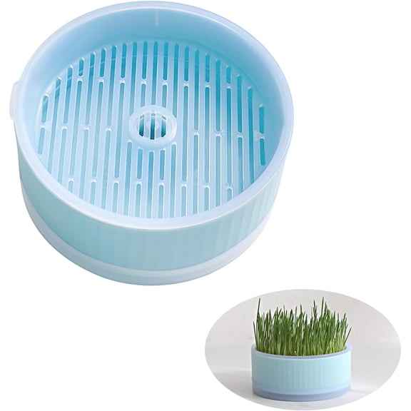 Indoor/Outdoor Hydroponic Cat Grass Planter - Grow Cat Grasses Easily