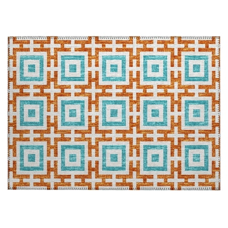 Dalyn Marlo Area Rug MO1-Orange MO1OR20X30 Orange, 1'8" x 2'6"