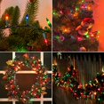 Indoor/Outdoor MultiColor Musical Christmas Lights Plays 25