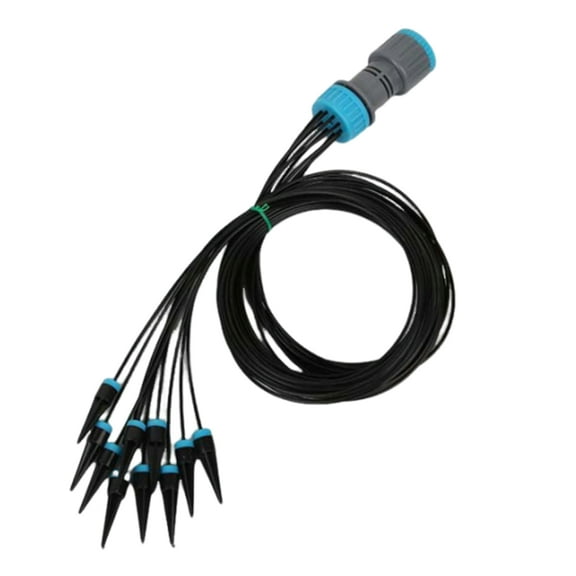 Indoor Outdoor Multiple Plant Drip Watering Package with 10 Adjustable Drippers Suitable for Efficient Garden Management