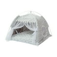 thumbnail image 1 of Indoor Outdoor Pet Tent for Cats and Dogs, Enclosed Cave Bed with Ventilation Window, Portable and Lightweight Soft Cushion Pet House for Small Animals, 1 of 7