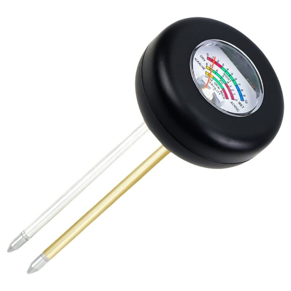 Indoor Outdoor Plant Soil Tester Soil Moisture Meter Soil Moisture/Fertility Testing Meter with 2 Probes Soil Tester