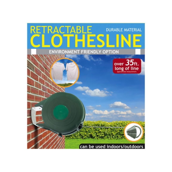 Retractable Indoor/Outdoor Clothesline