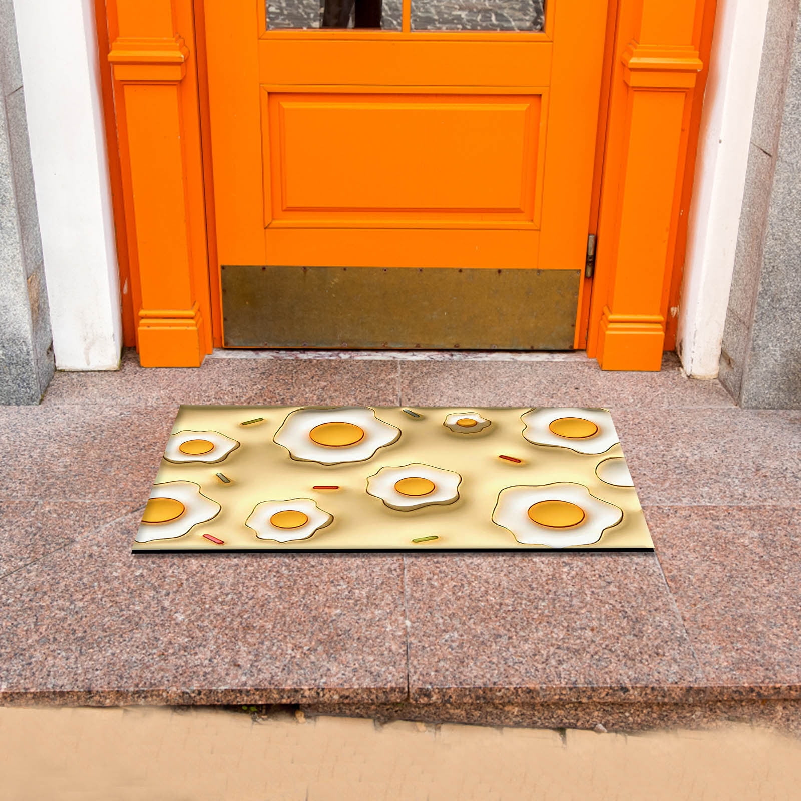 Indoor Outdoor Rugs Bath Mat Clearance Small Fresh Expansion Flower