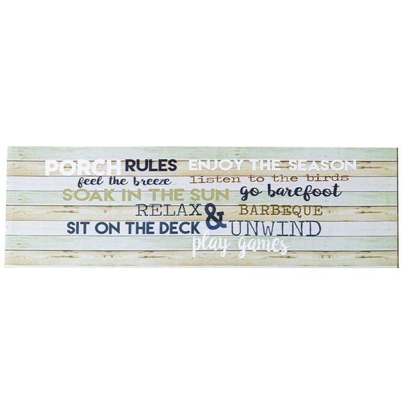 Indoor/Outdoor Rules Collection - Porch Area Rug