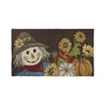 thumbnail image 1 of Indoor/Outdoor Scarecrow Hand Hooked Polypropylene Accent Rug - 24  x 42, 1 of 6