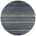 thumbnail image 1 of Indoor/Outdoor Sedona SN10 Ink Washable 6' x 6' Round Rug, 1 of 4