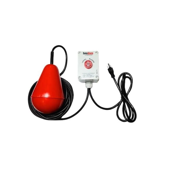 Indoor/Outdoor, Sewage/Septic High Water Alarm, 120 V, Includes Sludge Boss Float, 100 Foot Float Length,