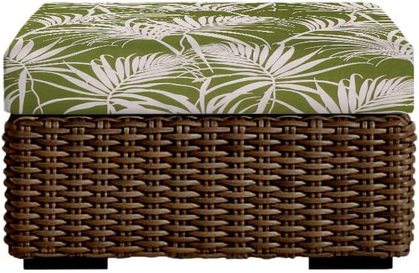 Indoor Outdoor Single Foam Ottoman Cushion, (23" X 20" X 4", Cabrillo ...