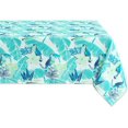 thumbnail image 1 of Indoor Outdoor Tabletop for Spring Summer Decorations, Picnics and Dinner Parties - Stain and Water Resistant, Jungle Canopy, Tablecloth, 60 x 84 Rectangle, 1 of 6