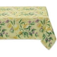 thumbnail image 1 of Indoor Outdoor Tabletop for Spring Summer Decorations, Picnics and Dinner Parties - Stain and Water Resistant, Lemon Bliss, Tablecloth, 60 x 120 Rectangle, 1 of 6