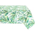 thumbnail image 1 of Indoor Outdoor Tabletop for Spring Summer Decorations, Picnics and Dinner Parties - Stain and Water Resistant, Palm Leaves Dream, Tablecloth, 60 x 84 Rectangle, 1 of 5