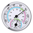 thumbnail image 1 of Indoor Outdoor Thermometer 2 in 1 Temperature Humidity Gauge Analog Hygrometer for Indoor Outdoor., 1 of 5