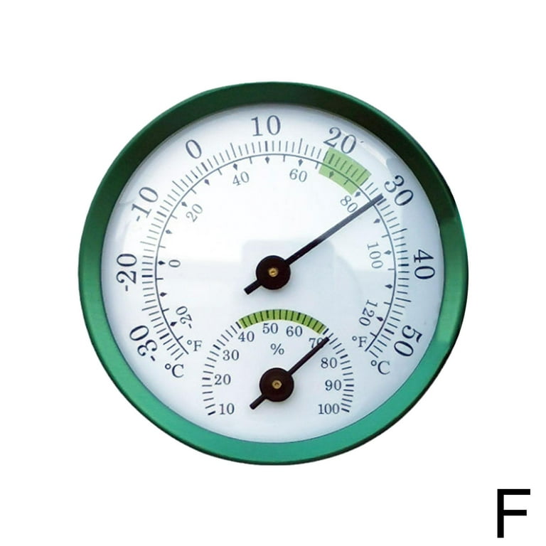 Wall Mount Analog Thermometer Hygrometer Indoor Humidity Gauge Temperature  C