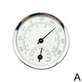 thumbnail image 1 of Indoor Outdoor Thermometer Hygrometer,Mini 2 in 1 Temperature Humidity Gauge,Round Pointer Analog Hygrometer for Indoor Office Home Room Outdoor Z5K9, 1 of 1