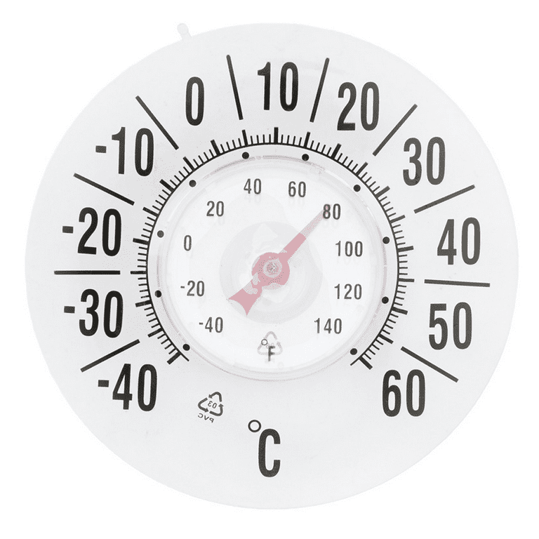 Indoor Outdoor Thermometer Wall Large Numbers Thermometer No